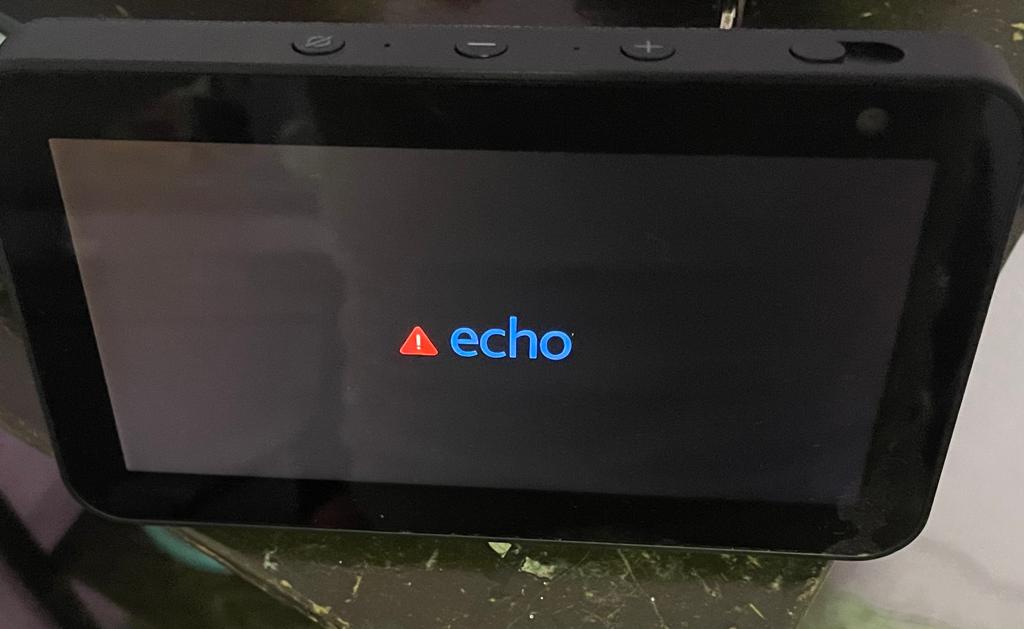 Echo show 5 online bloqueado