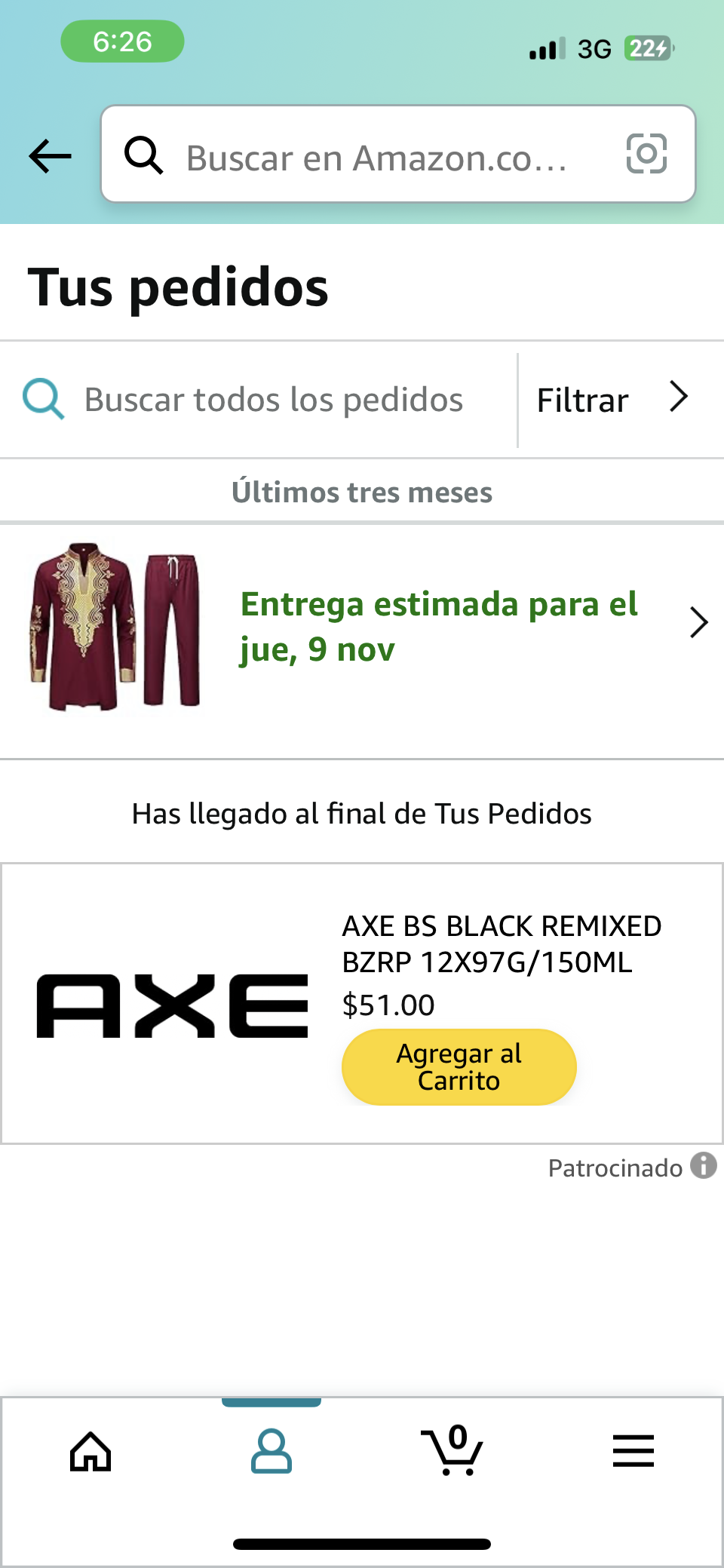 Mi pedido cheap de amazon